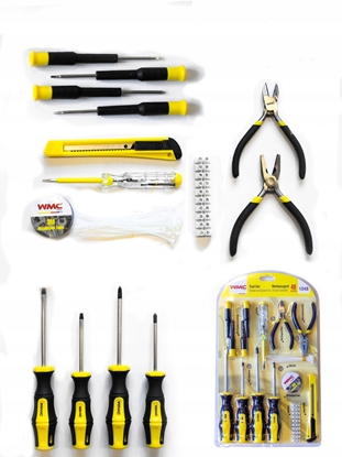 Picture of Zestaw narzdziowy 48 el. Wkrtaki szcz ypce kombinerki