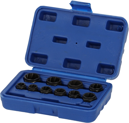 Изображение ZESTAW NASADEK DO ZERW.RUB 11 EL. 9-19MM SILVER