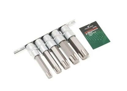 Picture of Zestaw nasadek-bitów TORX 1/2" 5el. (T60-T100, L-100mm)