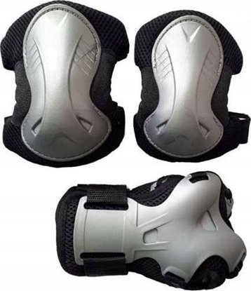 Изображение Zestaw ochraniaczy na rolki Street Racer - S