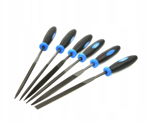 Picture of Zestaw pilników iglaków do metalu 6szt. (40)