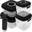 Picture of ZESTAW POJEMNIKÓW HERMETYCZNYCH CLEVER KITCHEN CZARNE