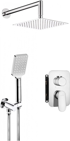 Изображение Zestaw prysznicowy Deante Zestaw prysznicowy podtynkowy z BOXem mieszaczowym