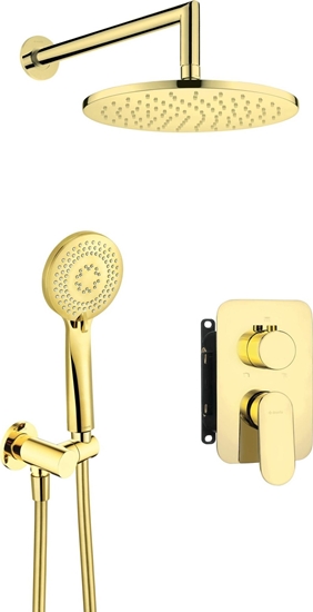 Изображение Zestaw prysznicowy Deante Zestaw prysznicowy podtynkowy z BOXem mieszaczowym