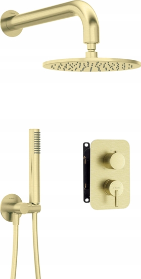 Изображение Zestaw prysznicowy Deante Zestaw prysznicowy podtynkowy z BOXem mieszaczowym - z gowic prysznicow