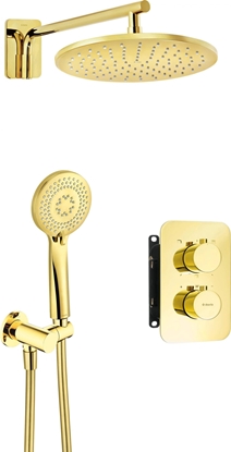 Изображение Zestaw prysznicowy Deante Zestaw prysznicowy podtynkowy z BOXem termostatycznym