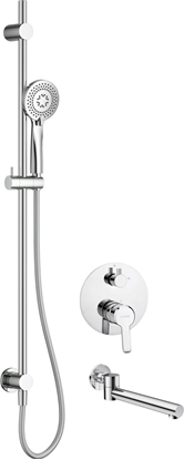 Изображение Zestaw prysznicowy Deante Zestaw prysznicowy podtynkowy z wylewk wannow