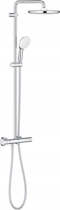 Picture of Zestaw prysznicowy Grohe Grohe system prysznicowy z termostatem do montau ciennego Tempesta System chrom 26670001