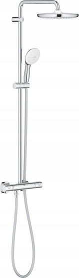 Picture of Zestaw prysznicowy Grohe Grohe system prysznicowy z termostatem do montau ciennego Tempesta System chrom 26670001