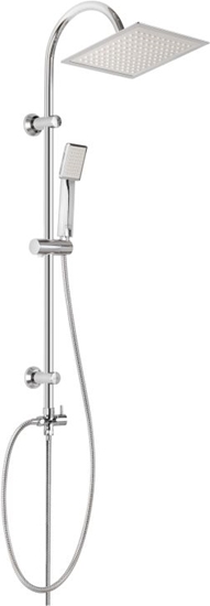 Picture of Zestaw prysznicowy Invena Florina z deszczownic chrom (AU-30-001)
