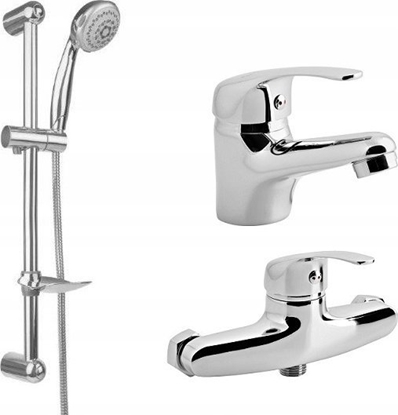 Attēls no Zestaw prysznicowy Invena KOMPLET NATRYSKOWY SIROS 3-FUNKC. - AU-80-001-M