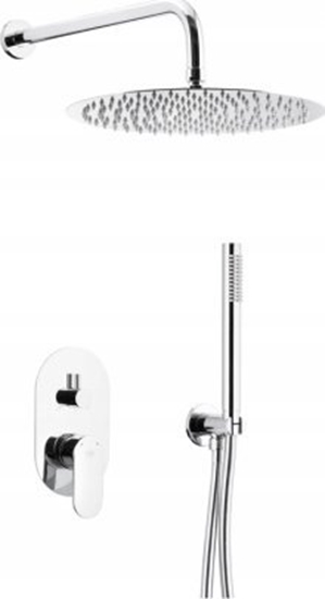 Picture of Zestaw prysznicowy KFA HALIT NATRYSKOWY ZESTAW PODTYNKOWY NEW (2021) Z BATERI 3 FUNKCYJN, CHROM