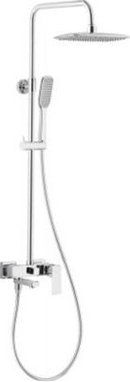 Picture of Zestaw prysznicowy KFA Logon z deszczownic z bateri chrom (5136-915-00)