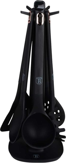 Picture of ZESTAW PRZYBORÓW KUCHENNYCH BERLINGER HAUS BH-8617 BLACK ROSE