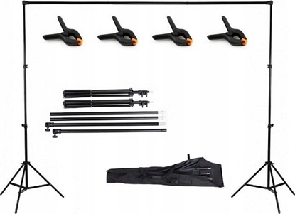 Attēls no Zestaw studyjny Massa Zestaw Studyjny Atelier Do Zawieszania Ta Te 210x152-304cm 4x Klips Etui