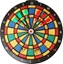 Picture of Zestaw Tarcza Soft Perforowana Dart Gra w Rzutki Lotki KUBISPORT 45 cm