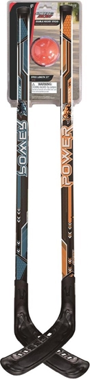 Picture of ZESTAW ULICZNY DO UNIHOKEJA POWER 2 KIJE I PIECZKA