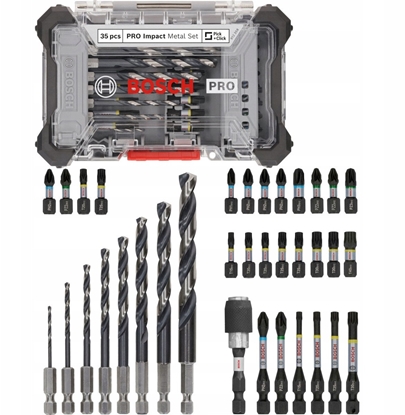 Picture of ZESTAW WIERTE I BITÓW PRO Metal Set