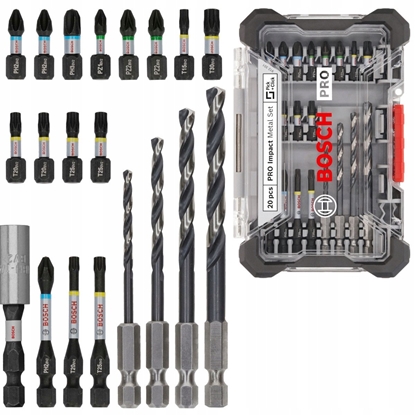 Picture of ZESTAW WIERTE I BITÓW PRO Metal Set