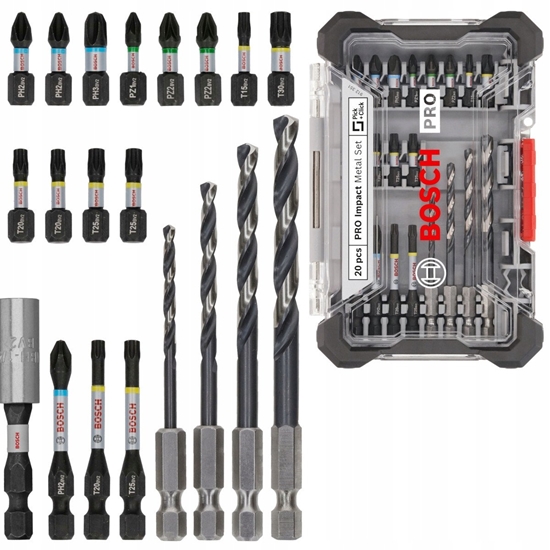 Picture of ZESTAW WIERTE I BITÓW PRO Metal Set