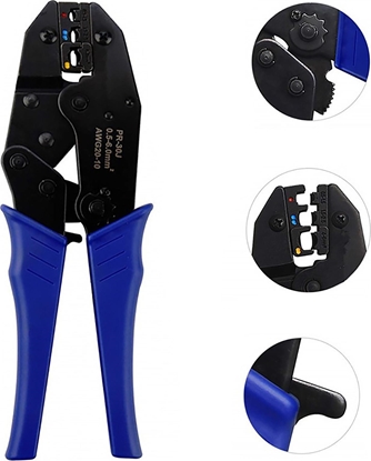 Attēls no Zestaw zaciskarka z konektorami izolowanymi 700szt. E5963