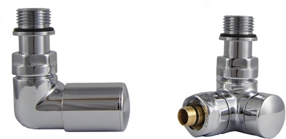 Attēls no Zestaw zaworów VISION Regulacyjny chrom Prawy (PEX)