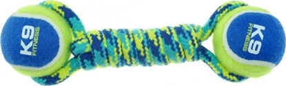 Picture of Zeus Hantel sznurowy z dwoma pikami Zeus K9 Fitness, 23 cm