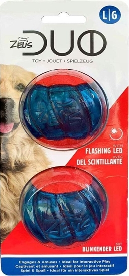 Picture of Zeus ZS Duo Ball, 6,3cm, z LED, 2szt/op.