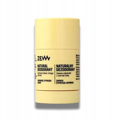 Picture of Ben&Anna ZEW FOR MEN dezodorant w sztyfcie Cyprysik Japoski&Bergamotka 30g