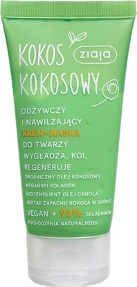 Picture of Ziaja Kokos Kokosowy Odywczy i nawilajcy krem-maska do twarzy 50ml