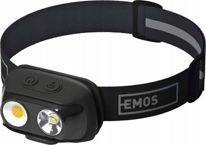 Picture of Zibintuvelis ant galvos ikraunamas, LED, 500lm, Li-pol 1200 mAh, EMOS