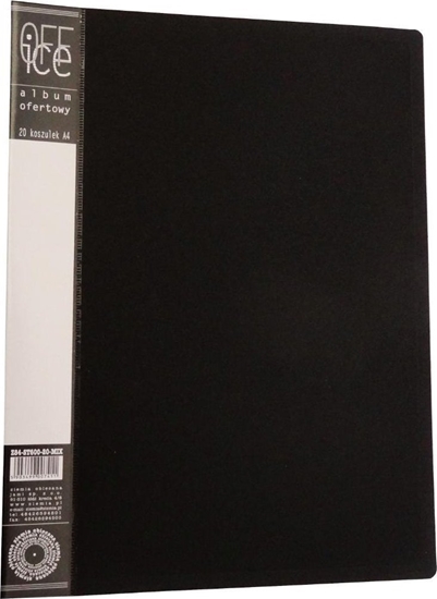 Изображение Ziemia Obiecana Album ofertowy A4 PP 20 koszulek mix kolorów