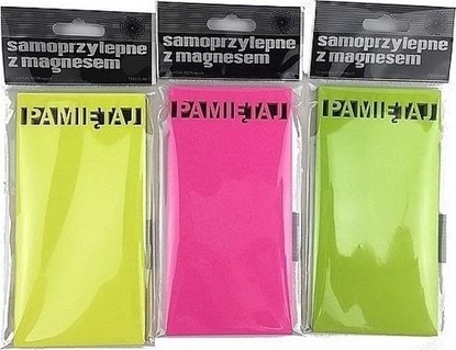 Attēls no Ziemia Obiecana Karteczki elektrostatyczne 75x75mm 100K Pamitaj