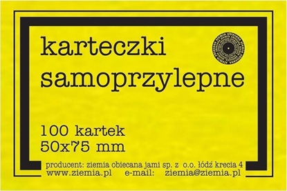 Attēls no Ziemia Obiecana Karteczki samoprzylepne Fluo 50x75mm 100K óte