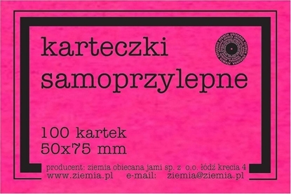 Attēls no Ziemia Obiecana Karteczki samoprzylepne Fluo 50x75mm 100K ró