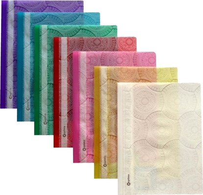 Attēls no Ziemia Obiecana Skoroszyt A4 PP z motywem boho MIX (10szt)