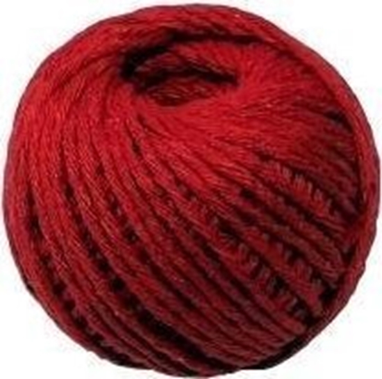 Picture of Ziemia Obiecana Sznurek baweniany czerwony 1,5mmx50m