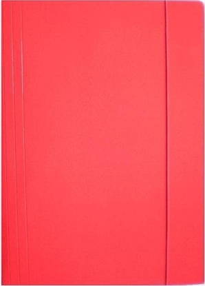 Attēls no Ziemia Obiecana Teczka A4 z gumk byszczca czerwona