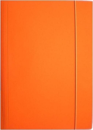 Attēls no Ziemia Obiecana Teczka A4 z gumk byszczca pomaraczowa