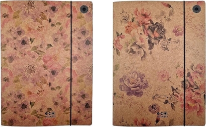 Attēls no Ziemia Obiecana Teczka A4 z gumk Misty Flowers (10szt)