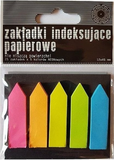 Picture of Ziemia Obiecana Zakadki indeksujce papierowe neon