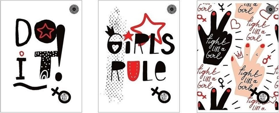 Picture of Ziemia Obiecana Zeszyt A4/80K linia Girls Rule (5szt)