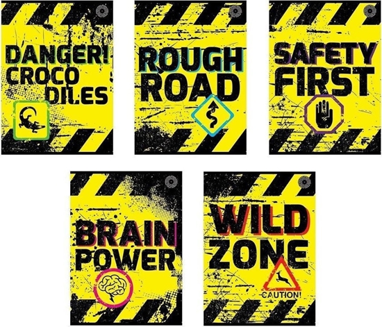 Picture of Ziemia Obiecana Zeszyt A5/80K linia Signs (10szt)