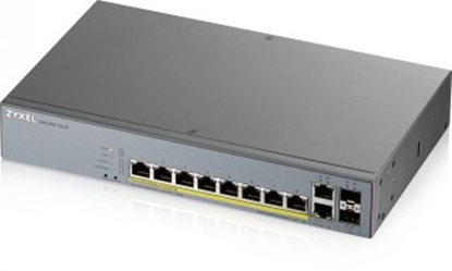 Изображение ZYXEL GS1350-12HP, 12 PORT MANAGED CCTV POE SWITCH, LONG RANGE, 130W (1 YEAR NCC PRO PACK LICENSE BUNDLED)
