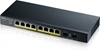 Изображение ZYXEL GS1900-10HP V2, 8-PORT GBE L2 POE SMART SWITCH + 2 SFP SLOTS, 802.3AT, DESKTOP, FANLESS, 70 WATT