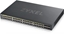 Attēls no ZYXEL GS1920-48HPV2, 50 PORT SMART MANAGED POE SWITCH 48X GIGABIT COPPER POE AND 4X GIGABIT DUAL PERS., HYBRID MODE, STANDALONE OR NEBULAFLEX CLOUD, 375 WATT POE
