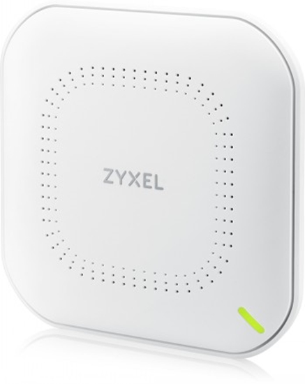 Picture of ZYXEL NWA90AXPRO, AX3000, 2X2:3X3 MU-MIMO, CAPTIVE PORTAL, WPA2 AND WPA3 ENTERPRISE, 2.5GB LAN PORT, POE+ (802.3AT), STANDALONE/NEBULA CLOUD MANAGED INCLUDING POWER ADAPTER