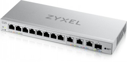Picture of ZYXEL XGS1250-12 V2, 12-PORT GIGABIT WEBMANAGED DESKTOP SWITCH WITH 8 PORT 1G + 3-PORT MULTIGIG 1/2.5/5/10G + 1-PORT SFP+