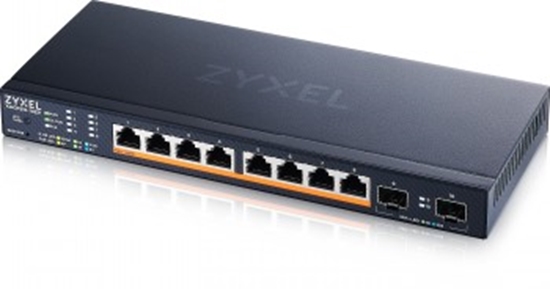 Picture of ZYXEL XMG1915-10EP, 8-PORT 2.5GBE, 2 SFP+, 8 X POE++ 130W SMART SWITCH, HYBRID MODE, STANDALONE OR NEBULAFLEX CLOUD