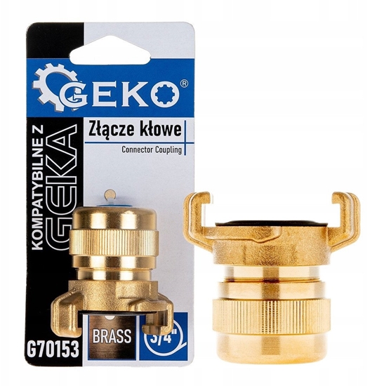 Picture of Zcze kowe mosine kompatybilne z GEKA na w 3/4" (10/80)